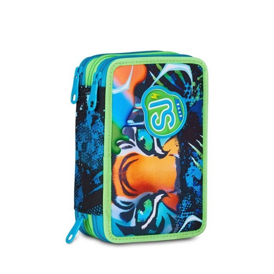 Astuccio 3 Zip Sj Gang - Air Tiger